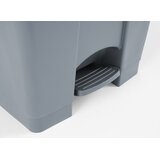 AmerBox kanta za otpad s pedalom, 68L, svetlosiva, 490x410x(H)660mm | Eponuda.com