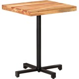 Bistro stol četvrtasti 60 x 60 x 75 cm masivno bagremovo drvo | shoptok.hr