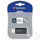 Verbatim USB Flash Disk 32GB Pin Stripe, USB2.0 usb memorija Cene