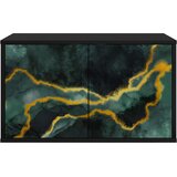  ormar za montažu na zid WIJHE 69 x 33 x 40 cm Crni hrast | shoptok.hr