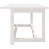  Stolić za kavu bijeli 110 x 55 x 45 cm od masivne borovine | shoptok.hr