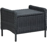  5-dijelni vrtni blagovaonski set tamnosivi | shoptok.hr