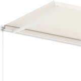  Samostojeća tenda na ručno uvlačenje 450 x 350 cm krem | shoptok.hr