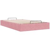 Okvir za krevet bez madraca ružičasti 120 x 190 cm baršunasti | shoptok.hr