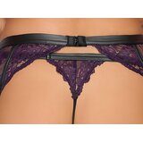 Cottelli Bondage Elegant Floral Bralette Set 2214440 Purple XL | Shoptok.si