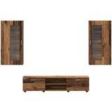  Set TV komoda Zidne FLORIN 3 pcs Staro drvo Konstruirano drvo | shoptok.hr