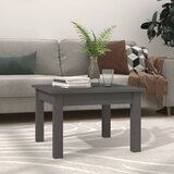 Stolić za kavu sivi 45x45x30 cm od masivne borovine | shoptok.hr