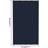 Krovni panel 36 pcs Antracit 80 x 45 cm Pocinčani čelik - Antracit 80 x 45 cm 36 | shoptok.hr