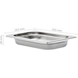  Posude Gastronorm 12 kom GN 1/4 40 mm od nehrđajućeg čelika | shoptok.hr