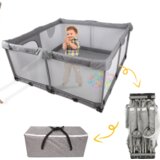  Sklopiva ogradica za bebe JOY 130x130 cm | ePonuda.com