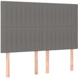  Krevet s oprugama i madracem tamnosivi 140x190 cm od tkanine | shoptok.hr