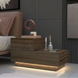 Hanah home noćni ormarić Kayra, 70 cm, antik orah Cene