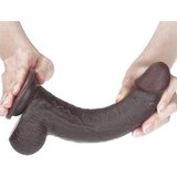 Lovetoy 2021 Sliding-Skin Dual Layer Dong 9.0" Brown | shoptok.hr