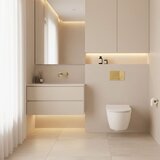 REA Bath Tlačni gumb za WC predstensko enoto HD K011A-Q Gold | Shoptok.si