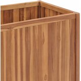  Povišena gredica 100 x 50 x 70 cm od masivne tikovine | shoptok.hr