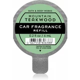 Bath & Body Works Mountain Teakwood miris za auto zamjensko punjenje 6 ml