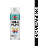 Akfix boja u spreju 9005 mat crna 400 ml | Eponuda.com