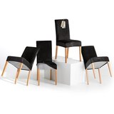 Restilo Crne rastezljive presvlake 4 kom za stolicu 48 cm Sento – | shoptok.hr