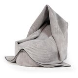 SLOWDOWN Temno rjava otroška vreča za sedenje iz rebrastega žameta Cocoon 80 – | Shoptok.si