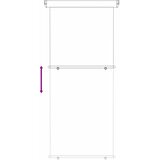 Balkonski bočni awning 100 x 250 cm | shoptok.hr