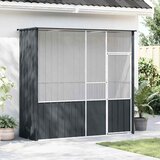  Kavez za ptice antracit 215 x 78 x 200 cm od pocinčanog čelika | Eponuda.com