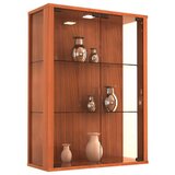 MID.YOU Viseča Vitrina Udina, Barva Oreha, Osvetlitev | Shoptok.si