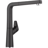 Blanco AVONA-S, HD, črn, izgled Silgranit, 526170 | Shoptok.si