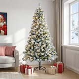  Umjetno božićno drvce s nogom 120 cm 150 LED lampica | shoptok.hr
