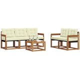  Set vanjskih sofa 6 kom. Prirodna i krem | shoptok.hr
