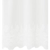  Čipkasta zavjesa sa zavjesama Bijelo 300 x 245 cm Poliester | shoptok.hr