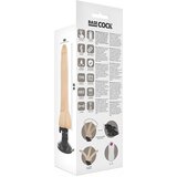 BaseCock Vibrator Realistic Bendable Flesh 18,5 Cm | Shoptok.si