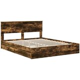  s od storage s ladicama Dimljeni hrast 160 x 200 cm | shoptok.hr