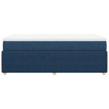  Krevet s oprugama i madracem plavi 80x200 cm od tkanine | shoptok.hr