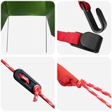  za auto s krovom Zelena 350 x 250 cm Poliester i čelik | Eponuda.com