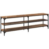 TV ormar Staro drvo 160 x 30 x 50 cm Obrađeno drvo i čelik | shoptok.hr