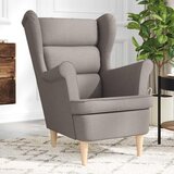 vidaXL Fotelja smeđesiva 74x84x100 cm od tkanine | shoptok.hr