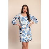Fenzy Mini Haljina S Printom, Svijetloplava | shoptok.hr