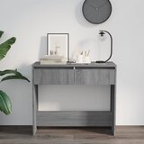  Konzolni stol siva boja hrasta 89x41x76,5 cm konstruirano drvo | Eponuda.com