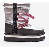Boto Women's Snow Boots with Silver Laces Lilara | Shoptok.si