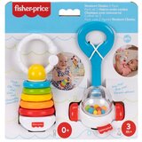 Fisher Price Fisher-Price: 2-delni barvni set ropotulj za dojenčke - Slike