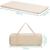 Fillikid PRENOSNA POSTELJICA 125/65/76 cm bež | Shoptok.si