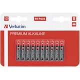  Baterija alkalna 1,5V AAA pk10 Verbatim 49874 LR03 blister Cijene