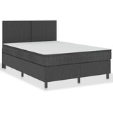 Maison Chic Posteljni Okvir - Dvoposteljna postelja boxspring sivo blago 180x200 cm, (22081241) | Shoptok.si