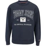 Tommy Jeans Majica marine / rdeča / bela