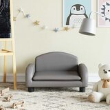  Dječja fotelja siva 50x40x30 cm umjetna koža | shoptok.hr