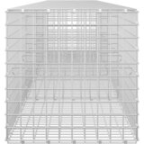  Gabion s 5 mm žicom i mrežom 5x5 cm 400x50x50 cm | shoptok.hr