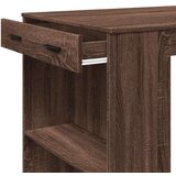 vidaXL Barski stol smeđa boja hrasta 102x70x103,5 cm konstruirano drvo | shoptok.hr