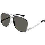 Saint Laurent SL653LEON 001 ONE SIZE (59) Srebrna/Siva Cene