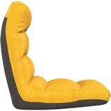  Sklopiva podna stolica od tkanine boja senfa | shoptok.hr