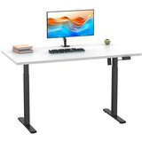 MID.YOU Pisalna Miza E-lona, Bela, Črna, 140x50cm | Shoptok.si